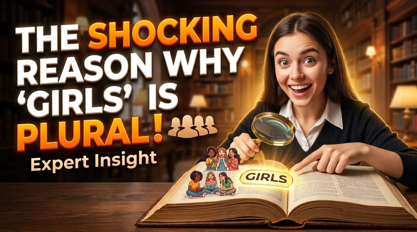 Expert Insight Why “Girls” Is the Plural Form
