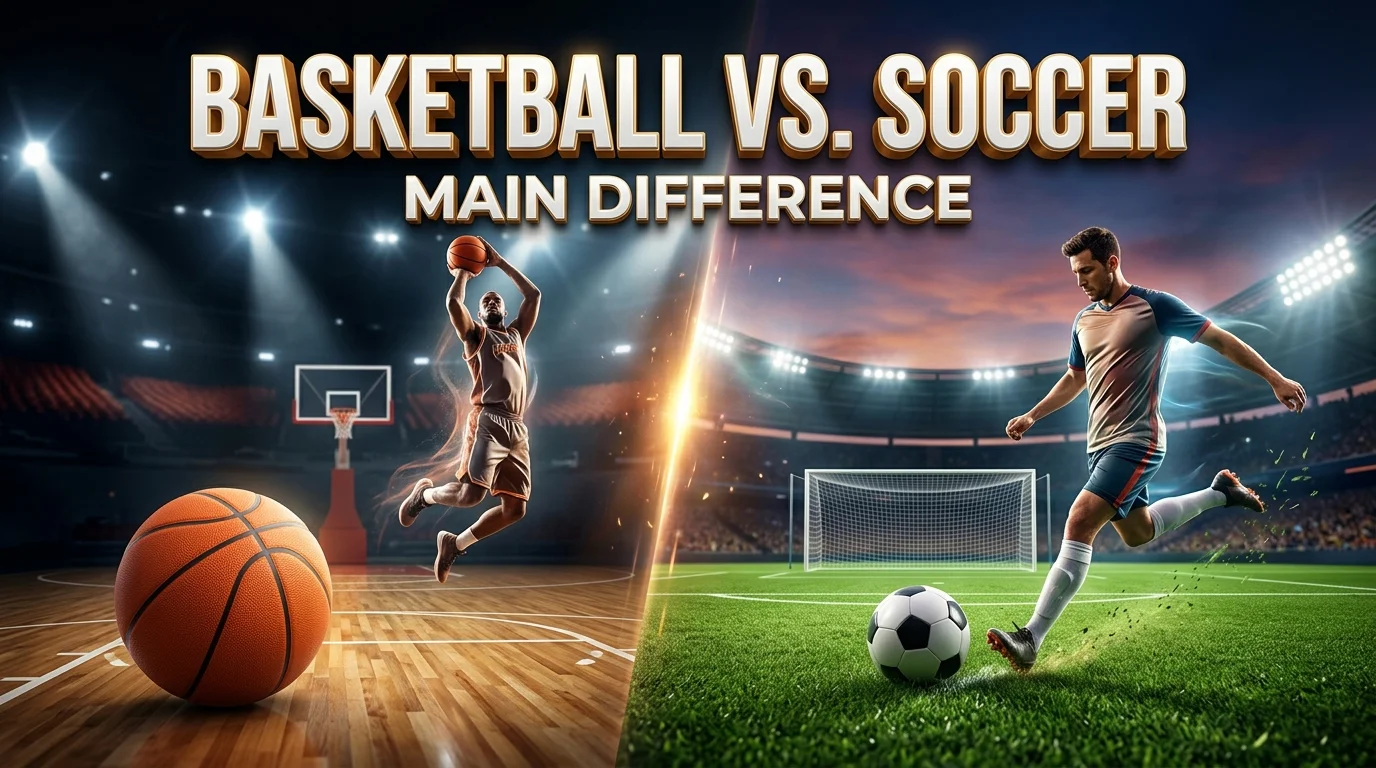 Basketball vs. Soccer Main Difference