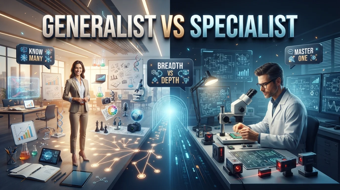 Generalist vs Specialist Quick Answer