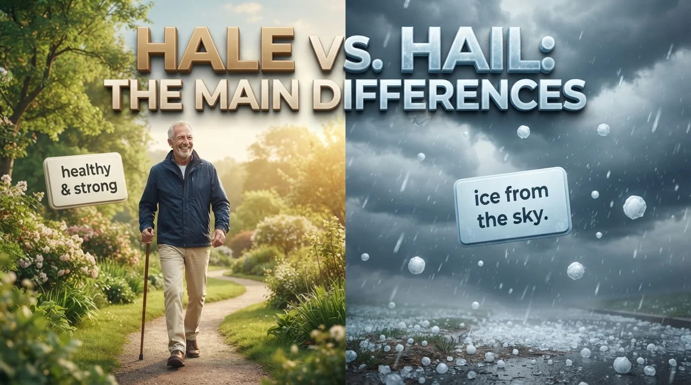 Hale vs. Hail The Main Differences