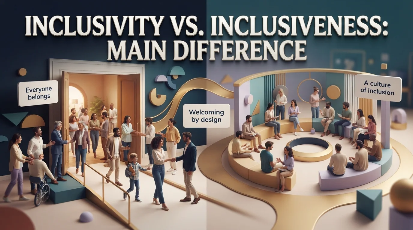 Inclusivity vs. Inclusiveness Main Difference