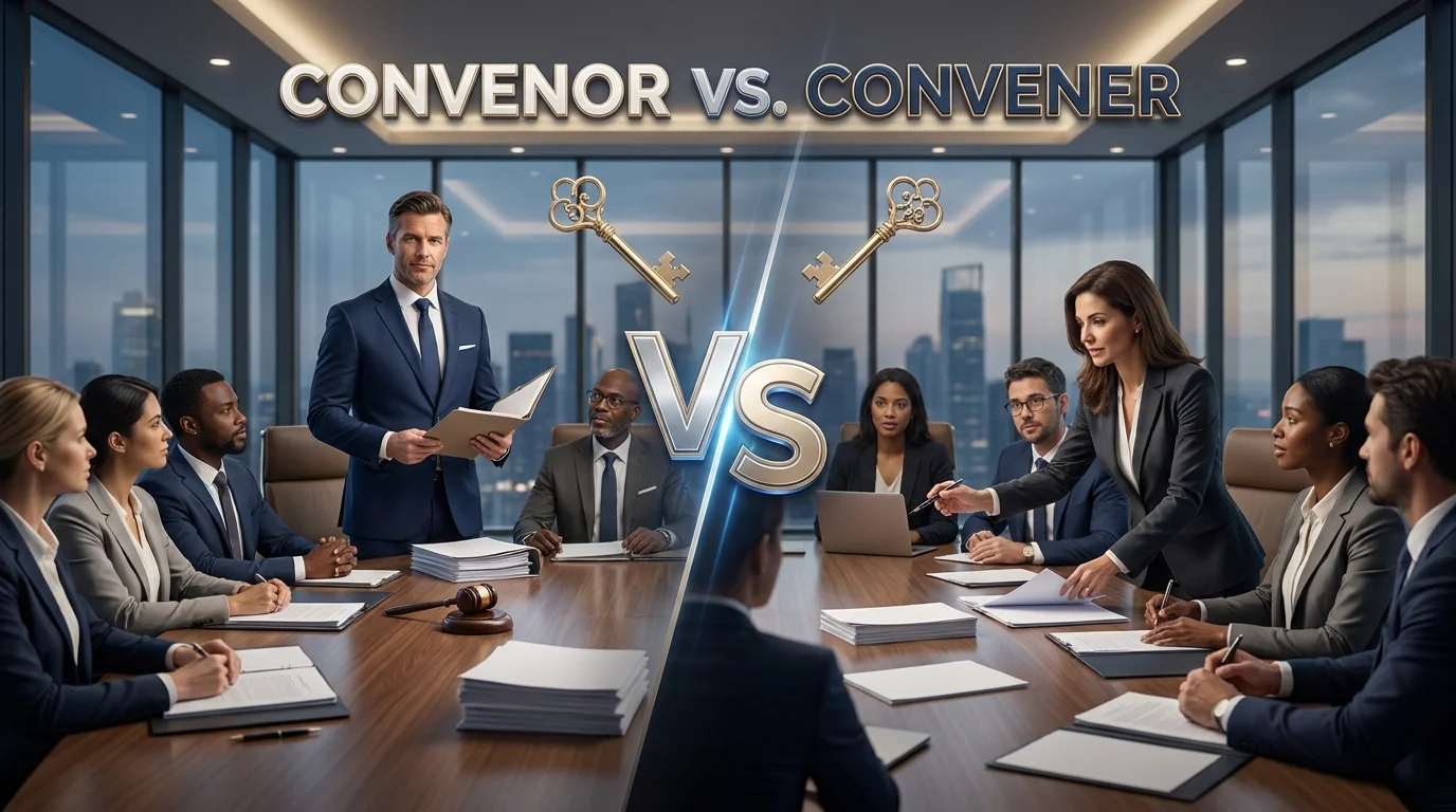 Quick Answer Convenor vs. Convener