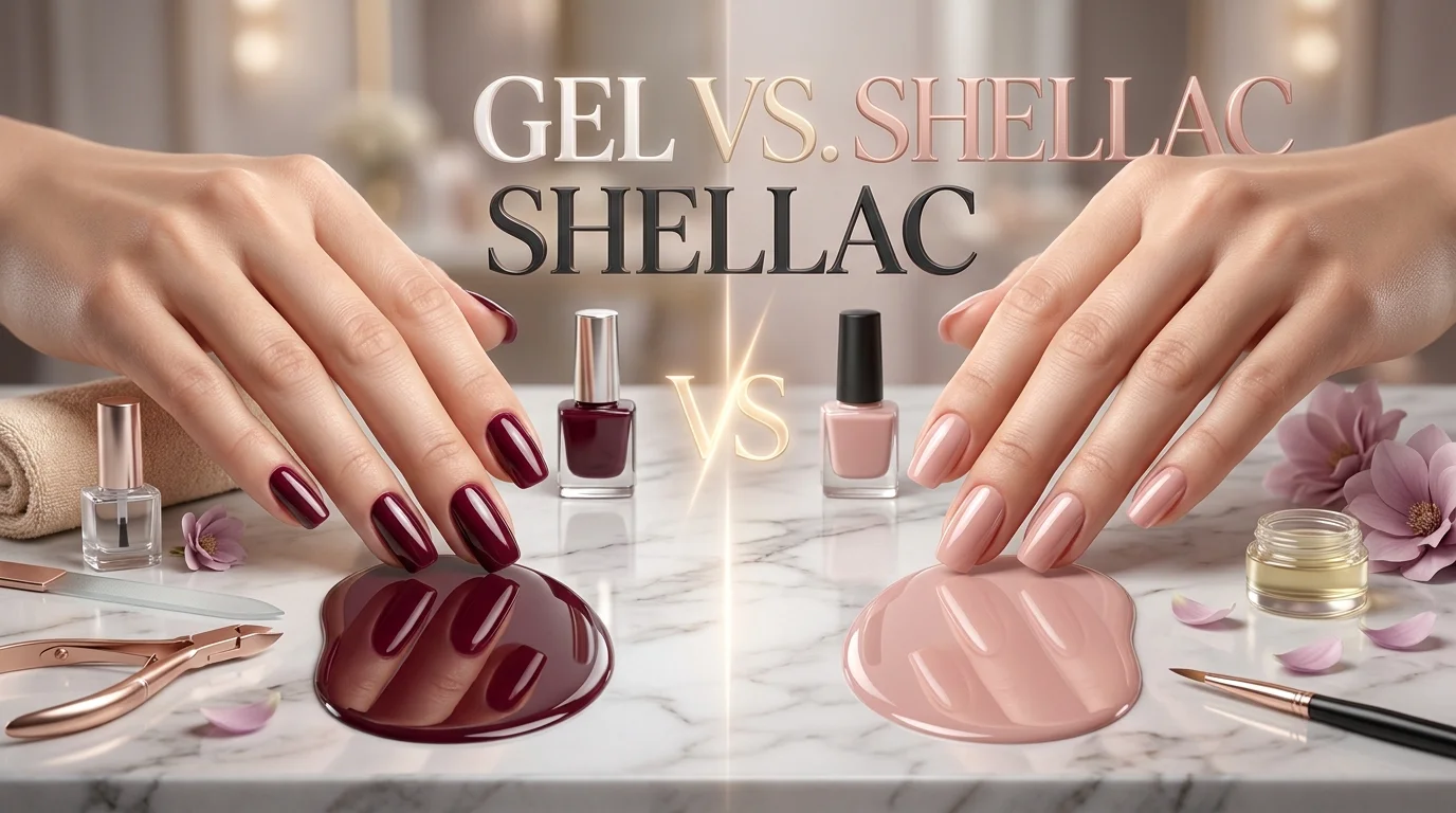 Quick Answer Gel vs. Shellac