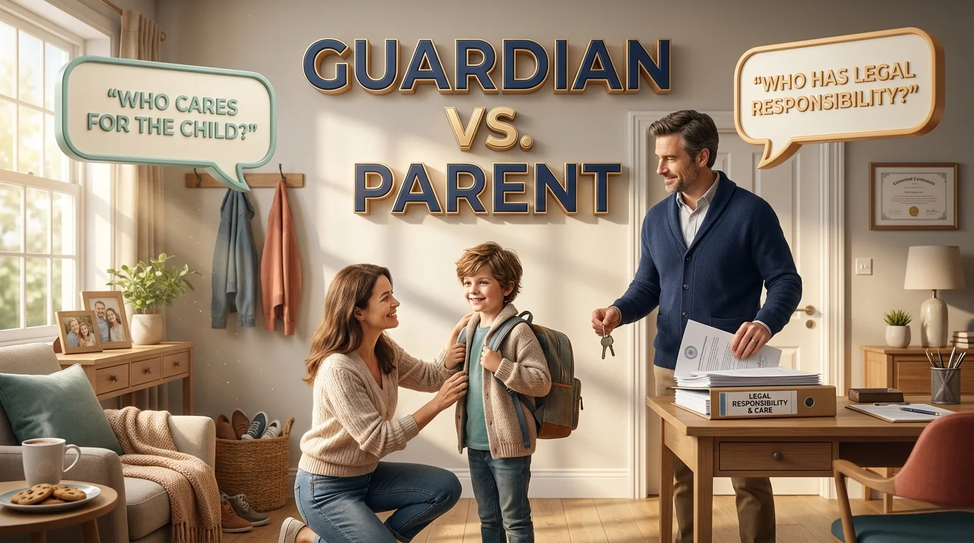 Quick Answer Guardian vs. Parent