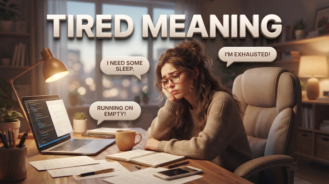Tired Meaning