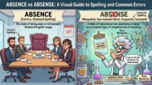 absence vs absense
