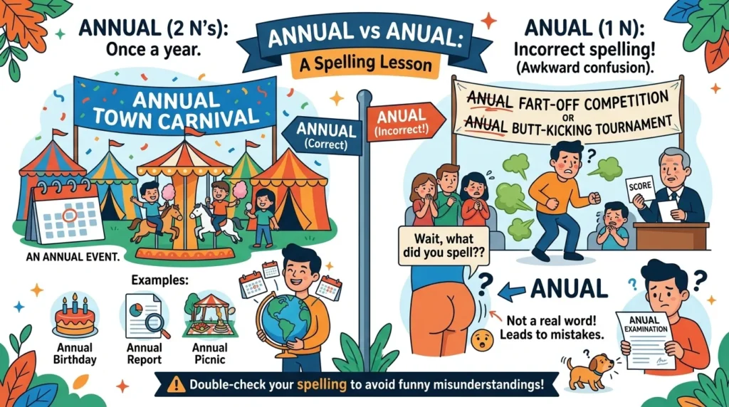 annual vs anual
