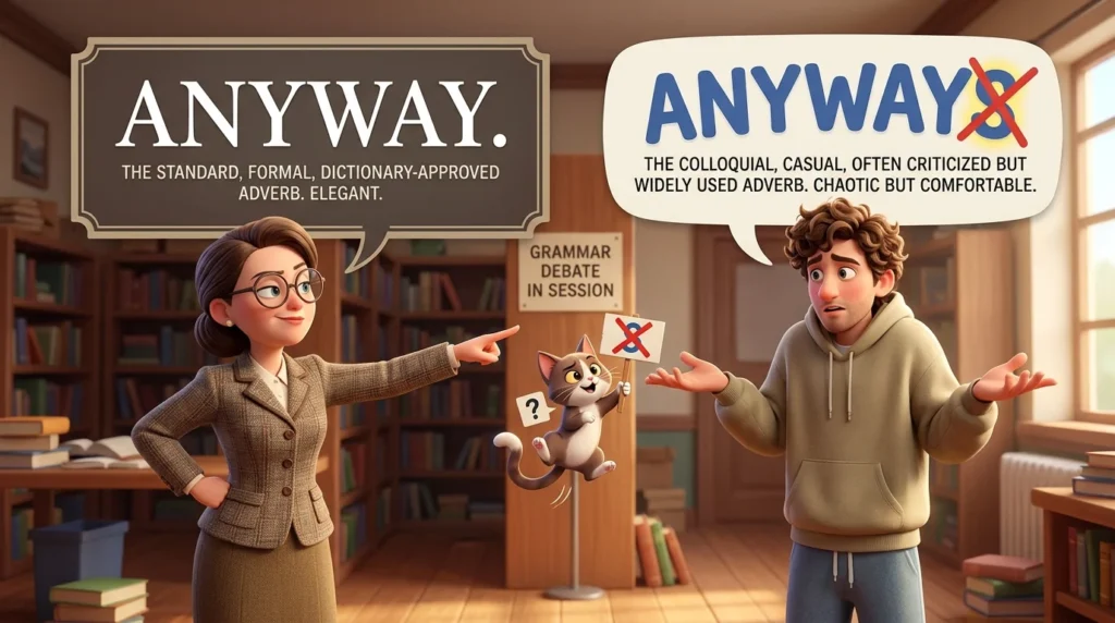 anyway vs anyways