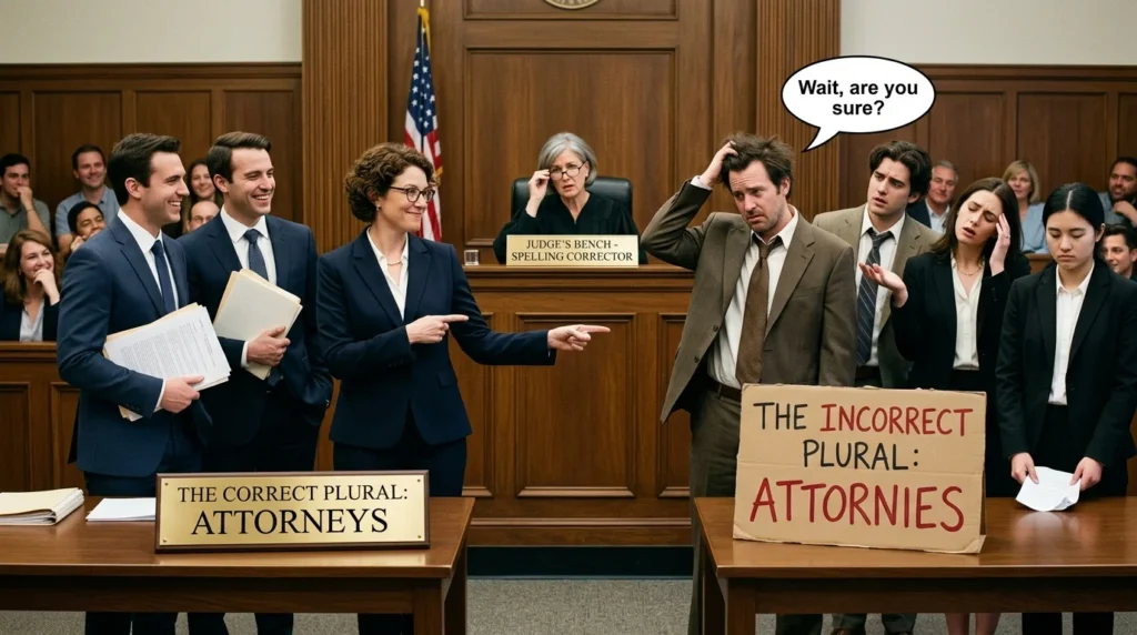 attornies vs attorneys
