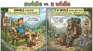 awhile vs a while
