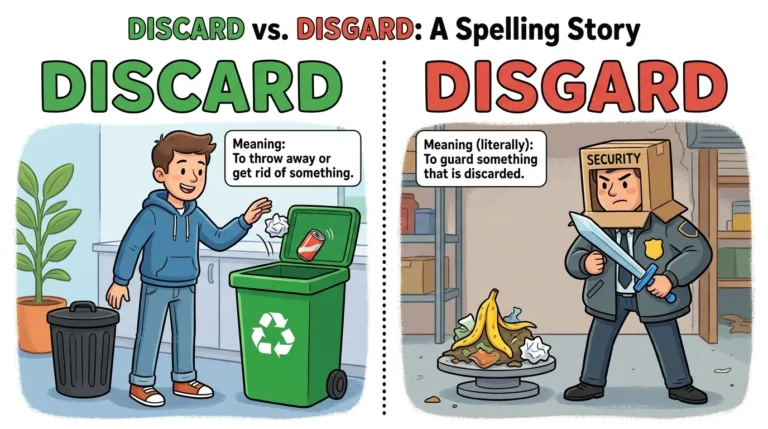 discard vs disgard