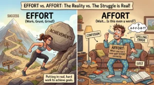 effort vs affort