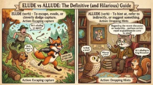 elude vs allude