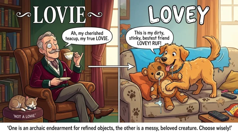 lovie vs lovey