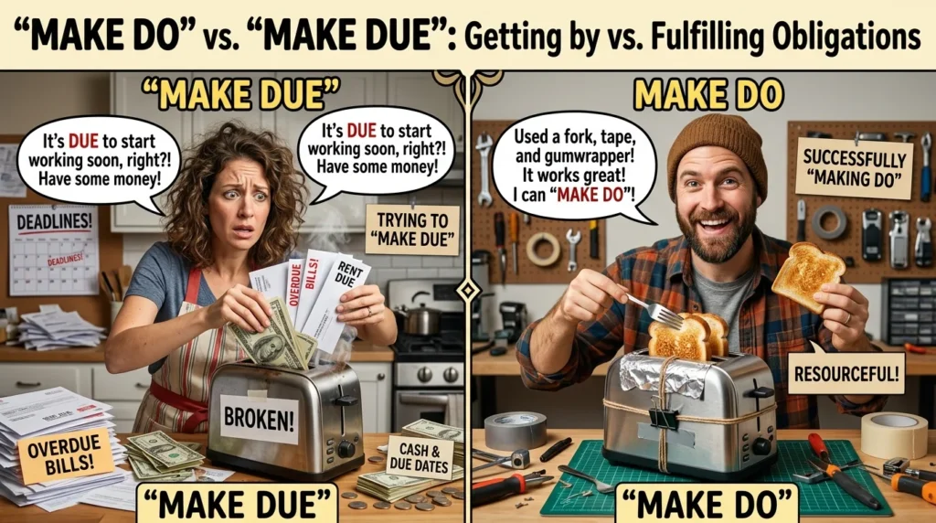 make do vs make due