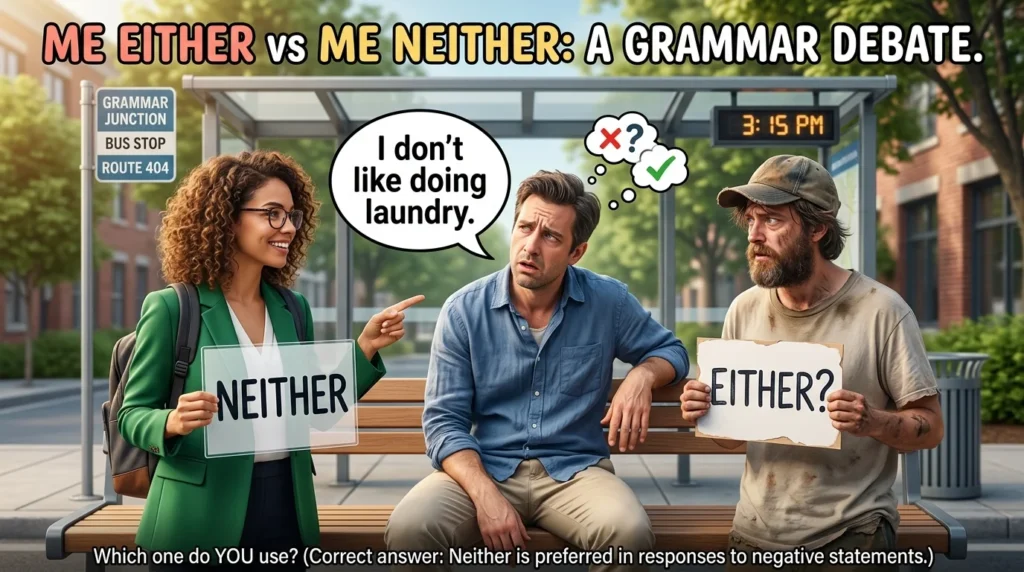 me either vs me neither