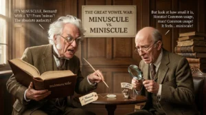 minuscule vs miniscule