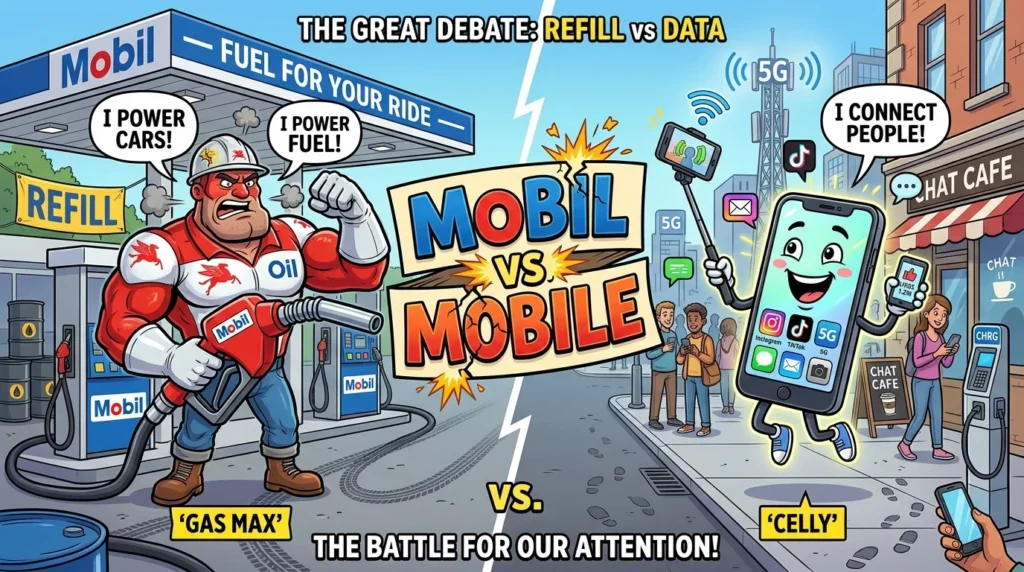 mobil vs mobile