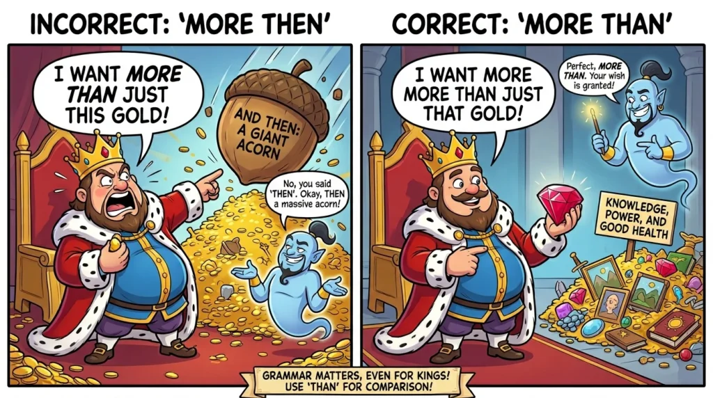 more then vs more than