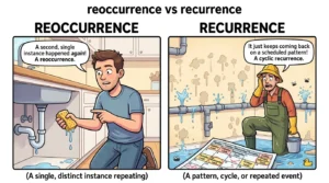reoccurrence vs recurrence