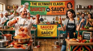 saucey vs saucy