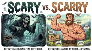 scary vs scarry