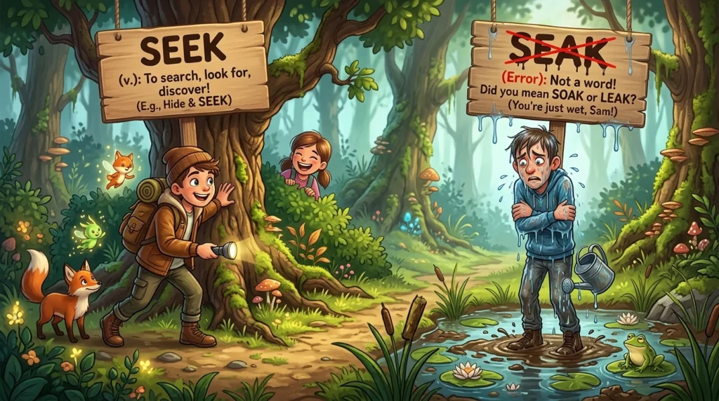 seak vs seek