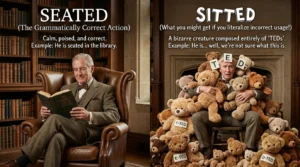 sitted vs seated