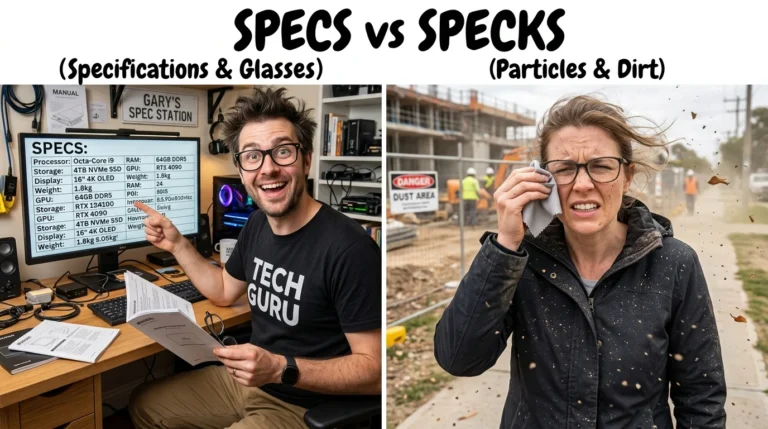 specs vs specks