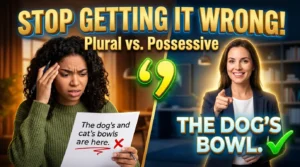 Plural or Possessive