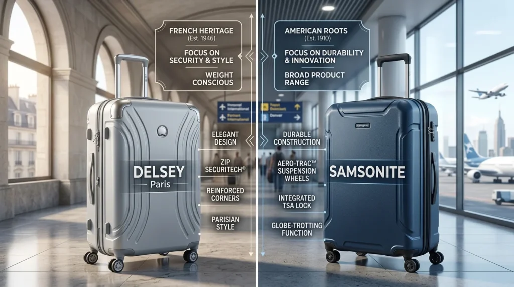 Delsey vs. Samsonite
