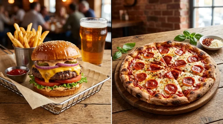 Burger vs. Pizza