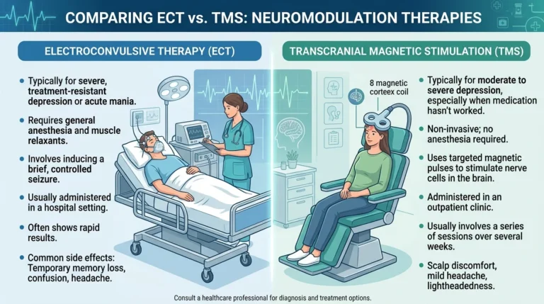 ECT vs. TMS