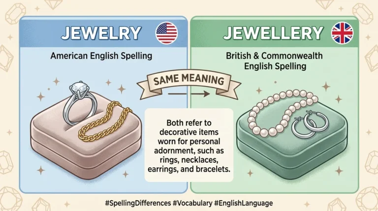 Jewelry vs. Jewelery
