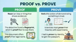 Proof vs. Prove